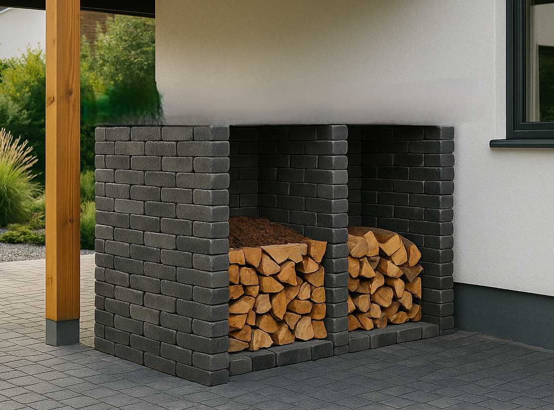 Holzlagerplatz